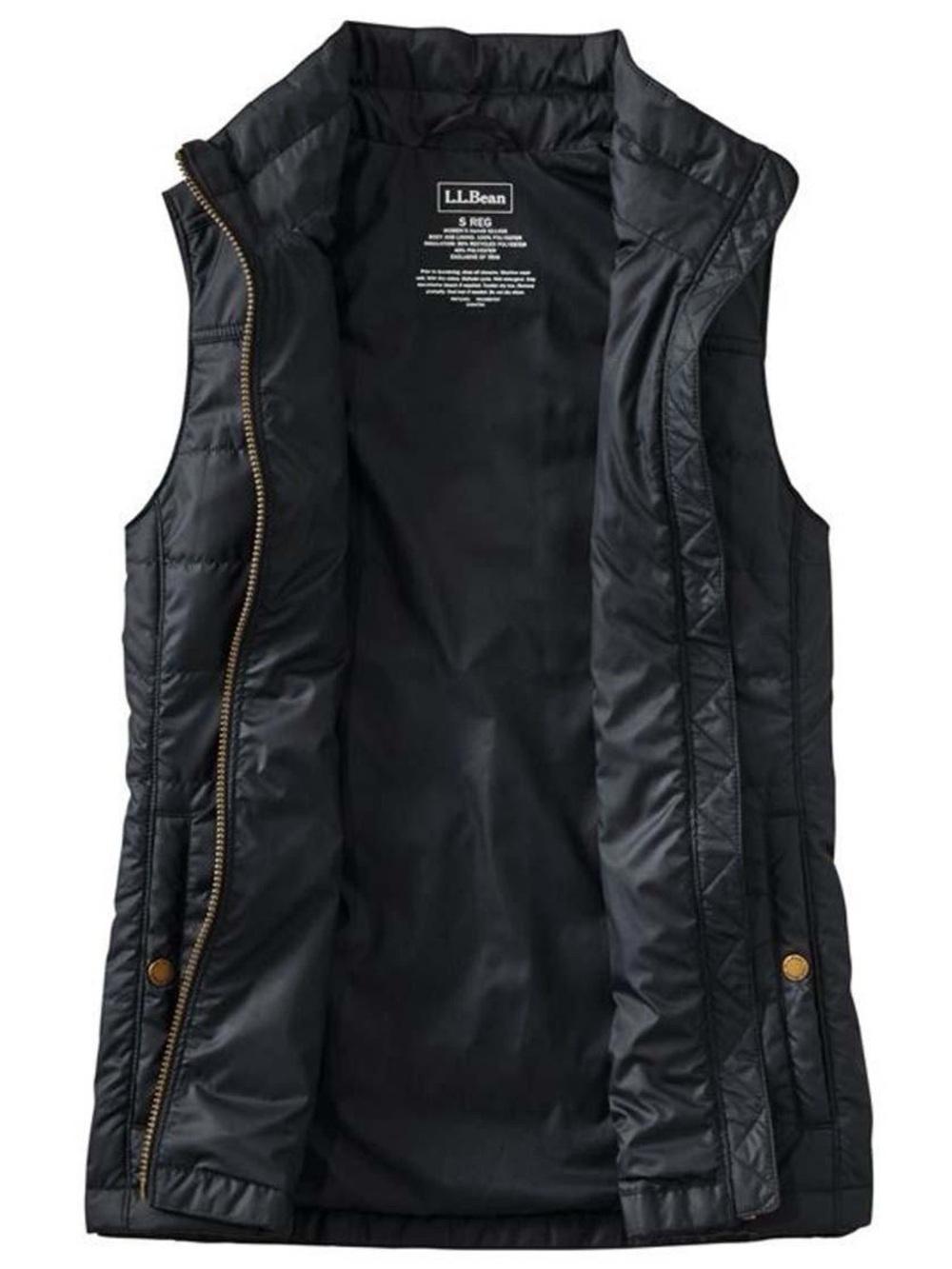 L.L.Bean Women's Mountain Classic Puffer Vest Mediums - Picture 6 of 16